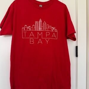 Gildan Red Heavy Cotton T-Shirt